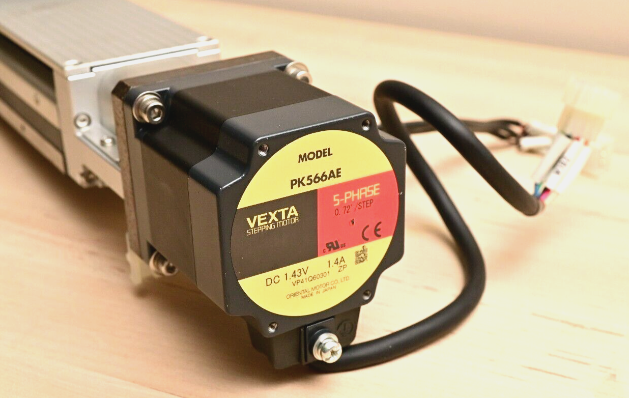 Kuroda SG3310D Ball Screw Linear Actuator w/ Vexta 5-Phase Stepper ~180mm Stroke