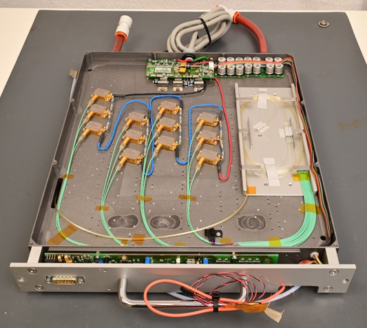IPG Photonics PLD-20-974 Pump Tray (12) 20W 974nm Diodes & Driver PCB - Parts