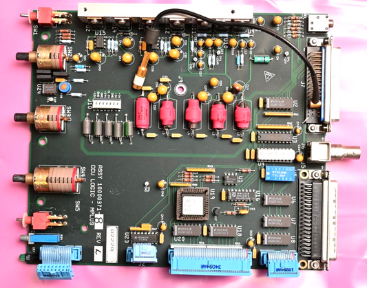 Vintage Kodak Camera Interface PC Board Grayhill Rotary Switches Positronic Gold