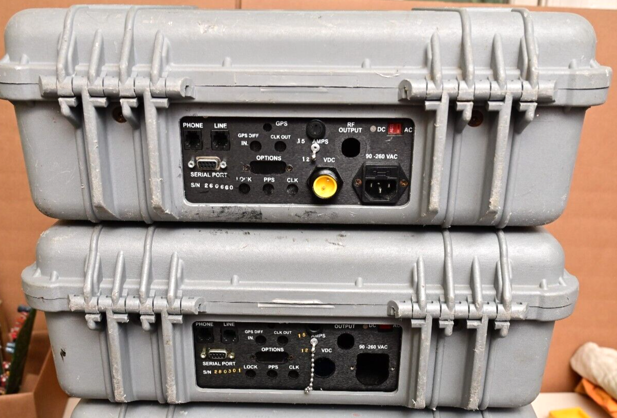 QTY 4 Modified Pelican 1500 Cases Equipment Enclosures BVS Gator Parts Lot