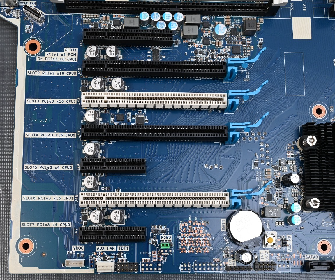 HP Z8 G4 Workstation Motherboard 844776-001 / 914281-601 Windows Pro FIPS / TPM