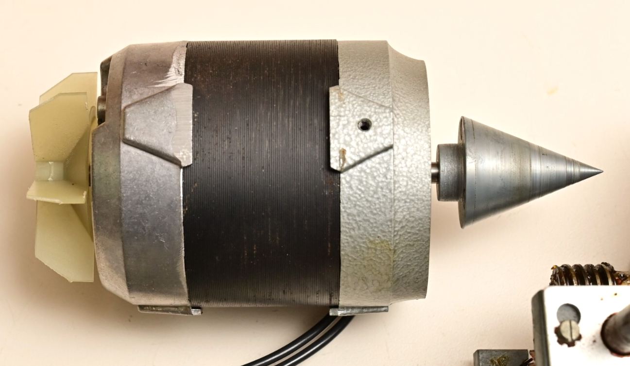 Heidolph 110V AC Motor w/ Variable Gearbox Assembly 1970s Germany