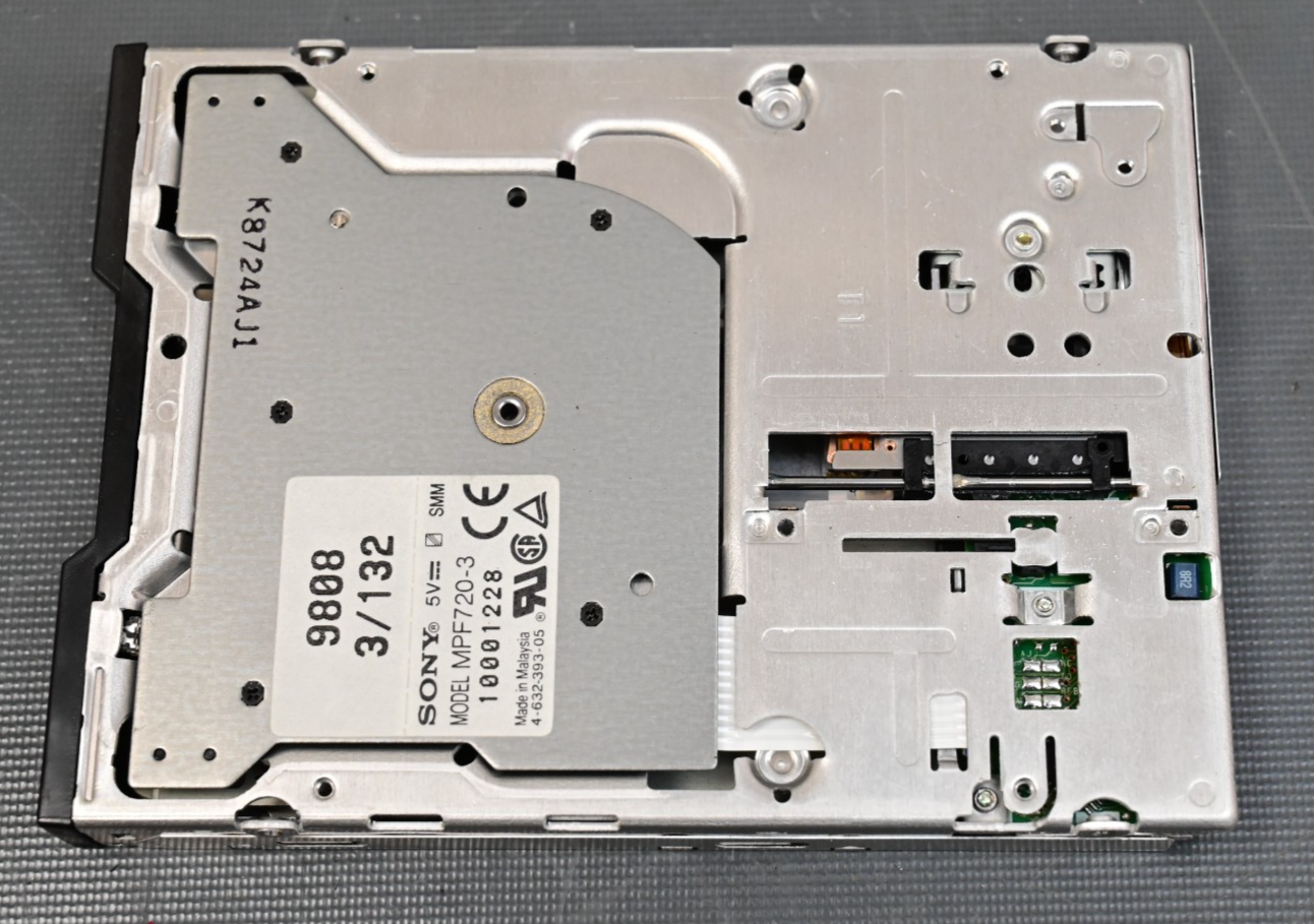 Sony 3.5" Floppy Disk Drive Slim MPF720-3 Used Vintage 1998 FPC Connector