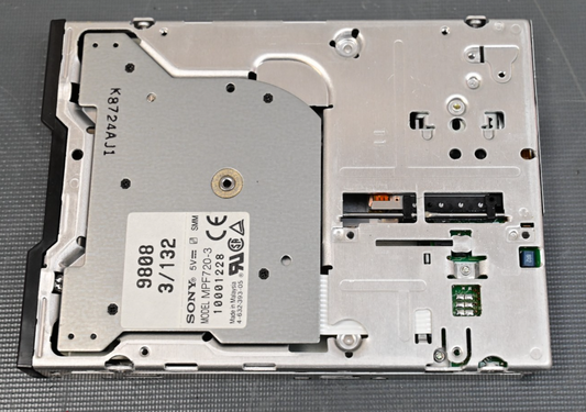 Sony 3.5" Floppy Disk Drive Slim MPF720-3 Used Vintage 1998 FPC Connector