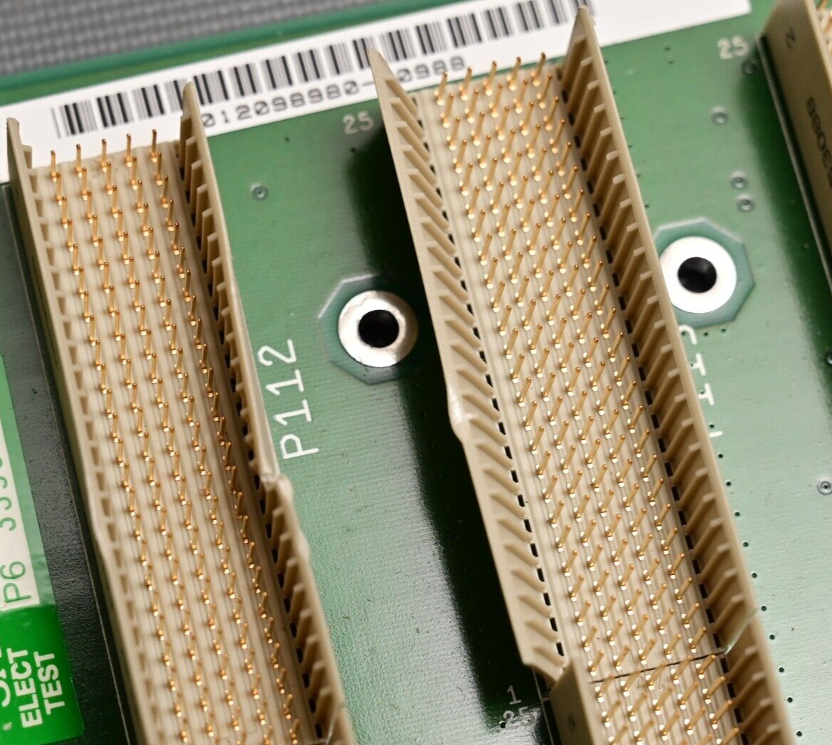 Bay Networks 5000SFE Backplane 920-595-A0 14-Slot Tyco/ERNI 9728 9730 Connector