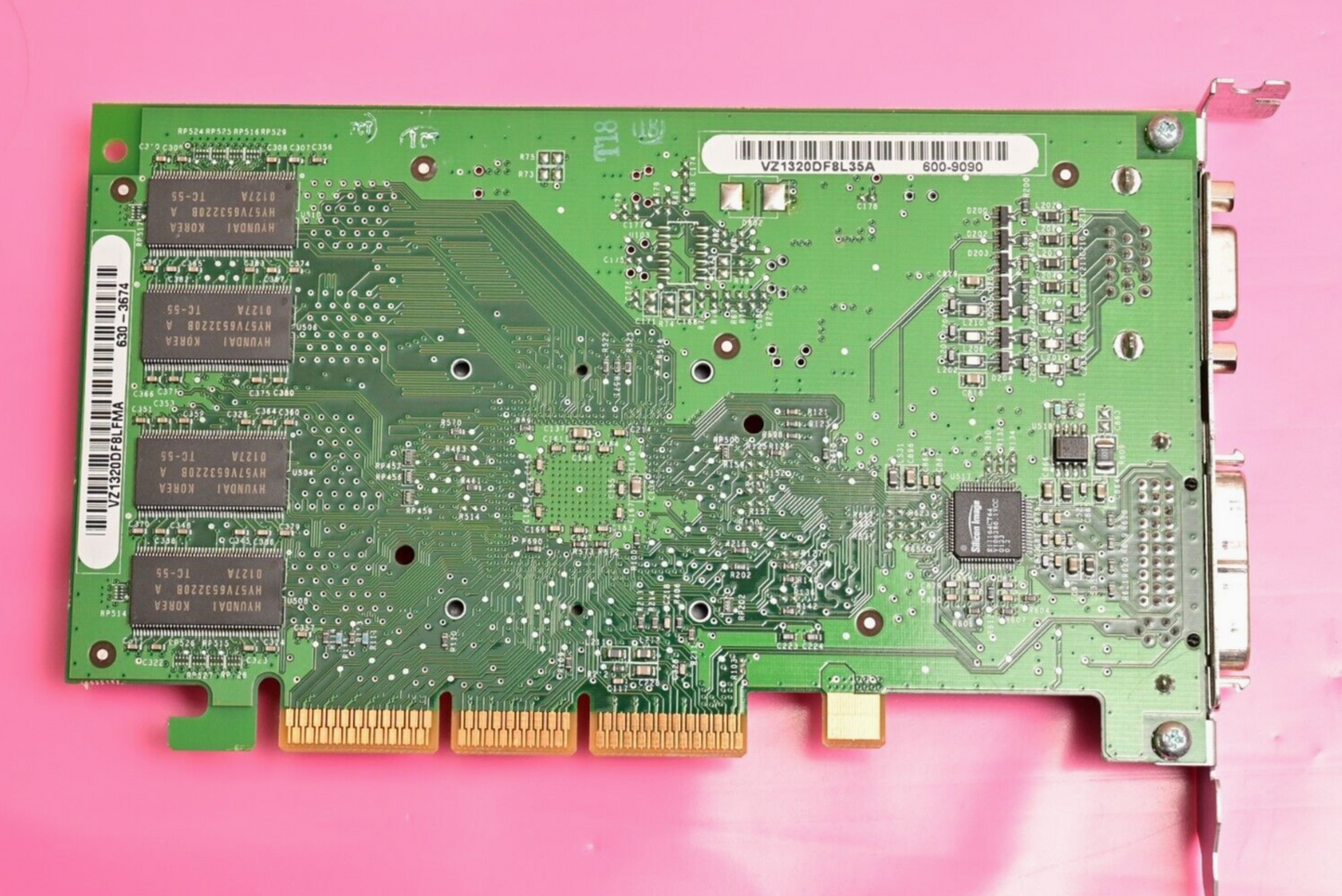 nVidia PowerMac G4 AGP Video Card ADC/VGA 180-10066-0000-A04 900-06615-0436-60E