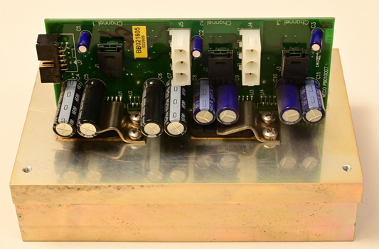 Watthour WECO 2350R PB010007 3-Channel Driver PC Board BB021605 Large Heatsink