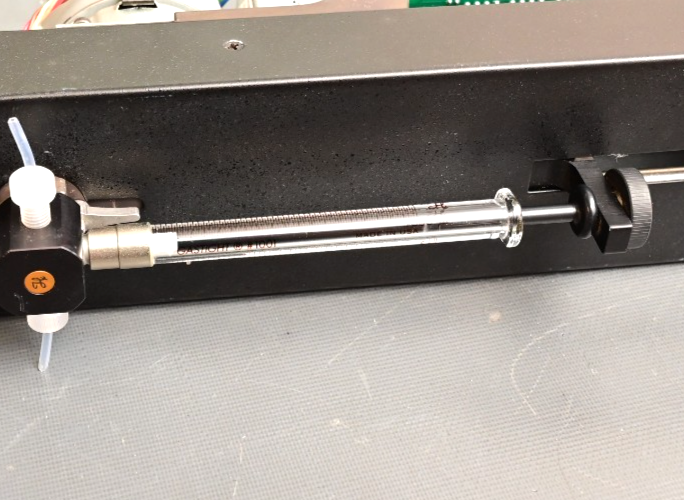 Hamilton Syringe Pump P/N 0159820 Stepper Motor Gastight 1001