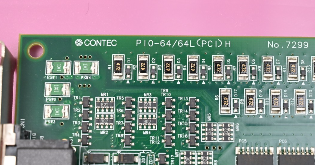 CONTEC PIO-64/64L PCI H Card No. 7299 64-bit Digital I/O Card