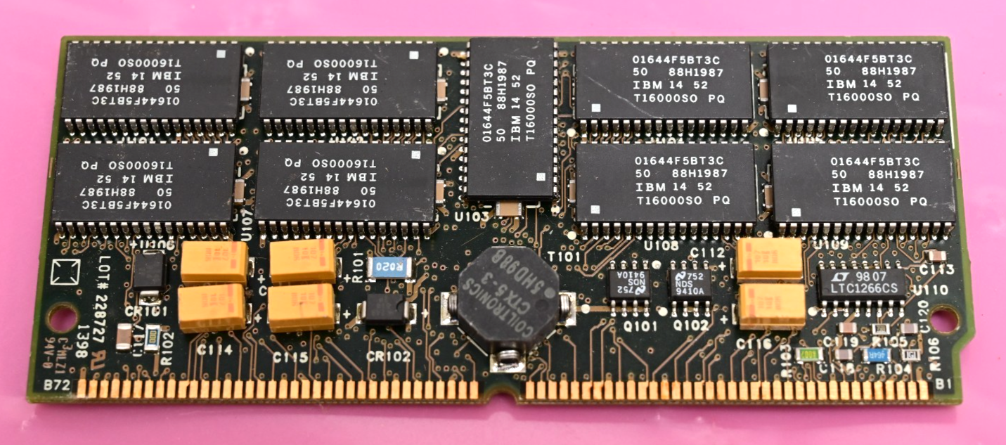 Vintage HP Server RAM A3737-60001 72-Pin 5V 256MB SIMM FP ECC Memory