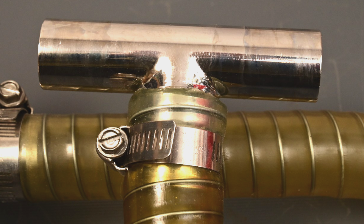 Waters Mass Spectrometer Rough-In Pump Adapters & Hoses Aluminum VARDEX