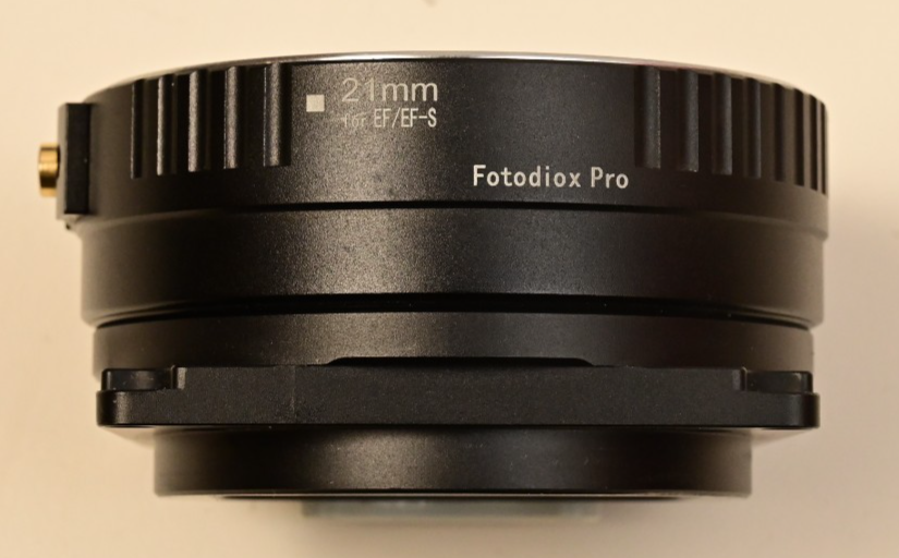 Canon EF Lens Mount Plate Assembly for Scientific/Industrial Active 36mm Flange