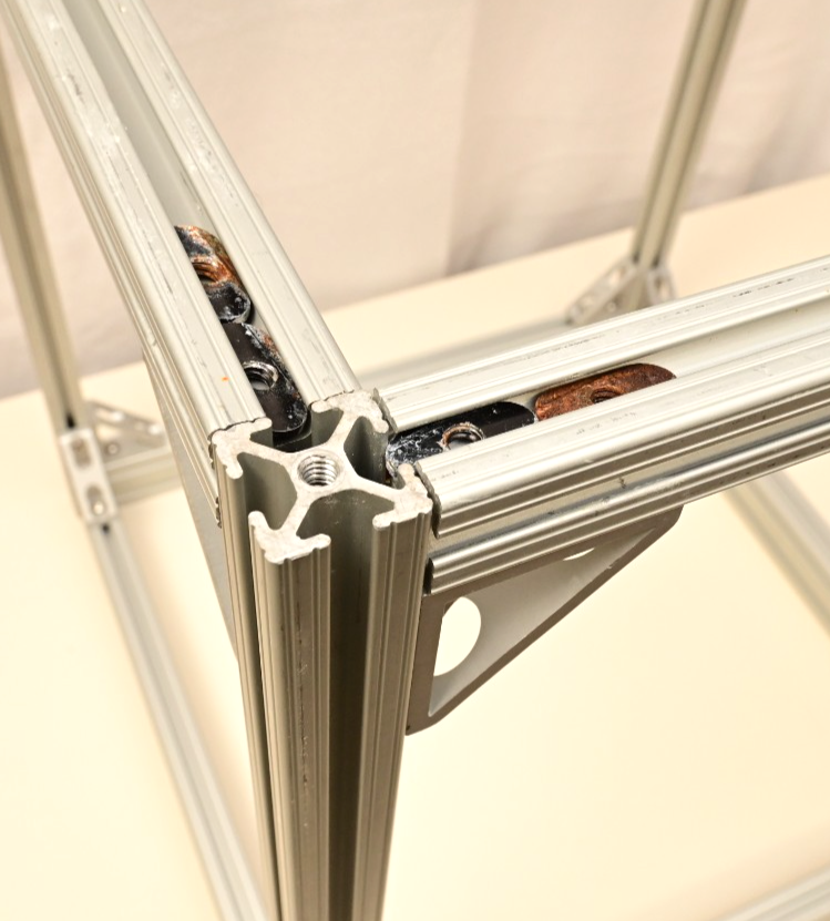 24" x 20" x 20" Extruded Aluminum Framing T-Slot 80/20 Style Aluminum Extrusion