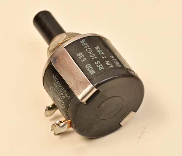 Spectrol Precision Potentiometer Model 536 10kΩ +-5% Lin 0.25% 10-turn