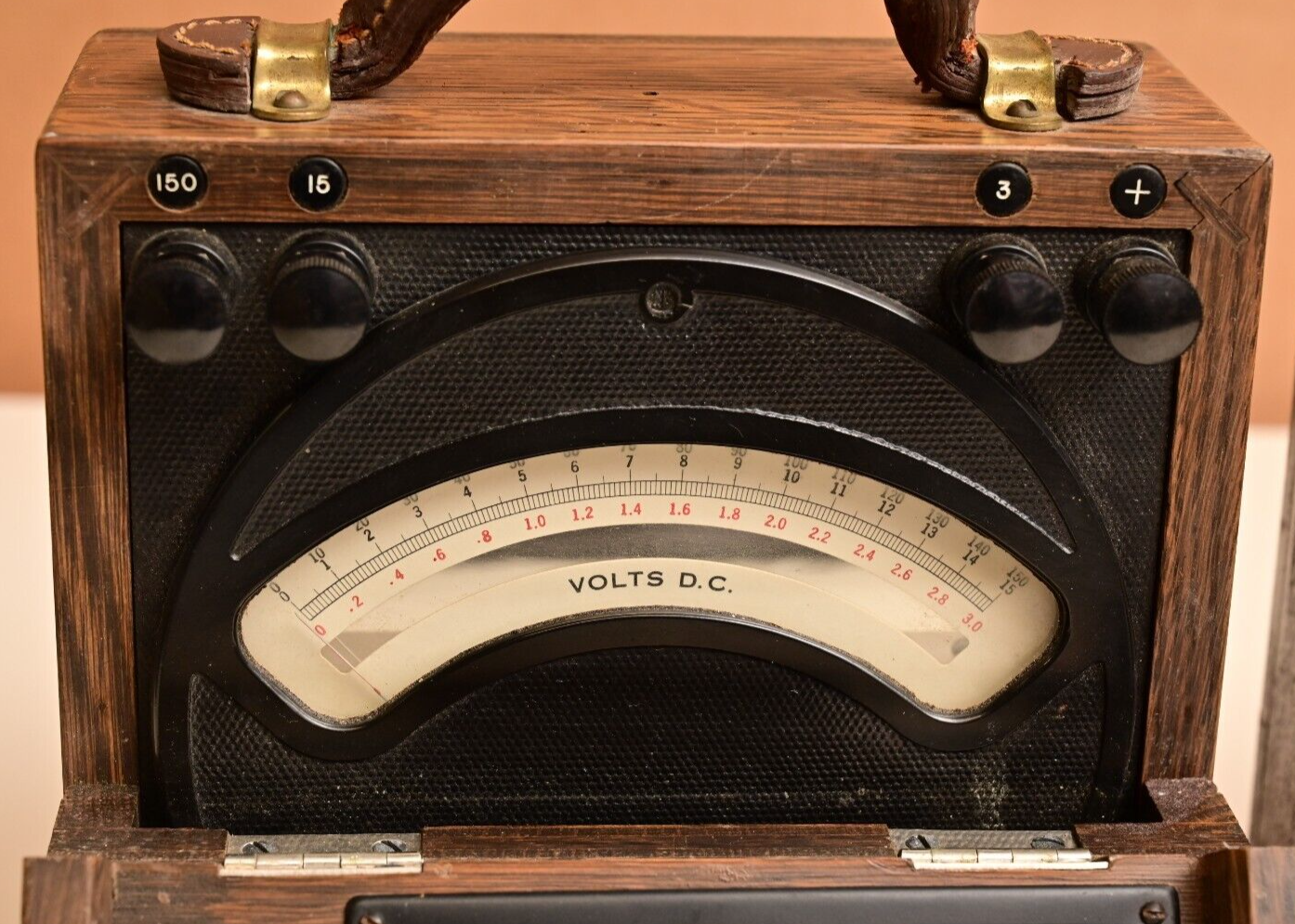 Antique Weston Model 45 Ammeter & Voltmeter 1923 1943 Muhlenberg College