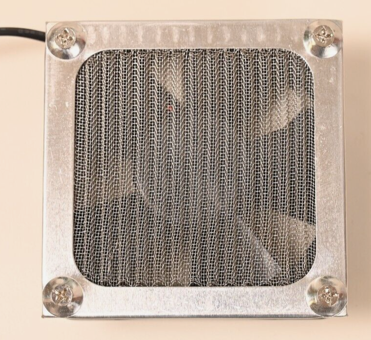 NMB-MAT 24V DC Fan w/ Mesh Filter Grill 0.18A 3112KL-05W-B40 Ball Bearing 2-Wire