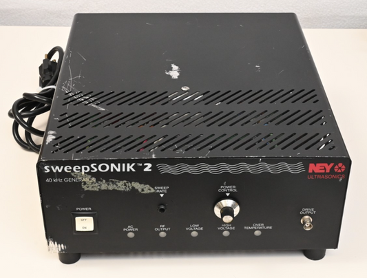 NEY Ultrasonics SweepSONIK 2 40kHz Ultrasonic Generator P/N 811234 Litton VEAM