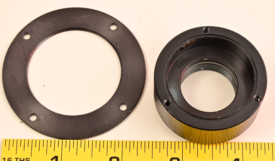 M42 / C-Mount Camera Board Lens Mount Assembly w/ Filter & M42 Tightening Ring