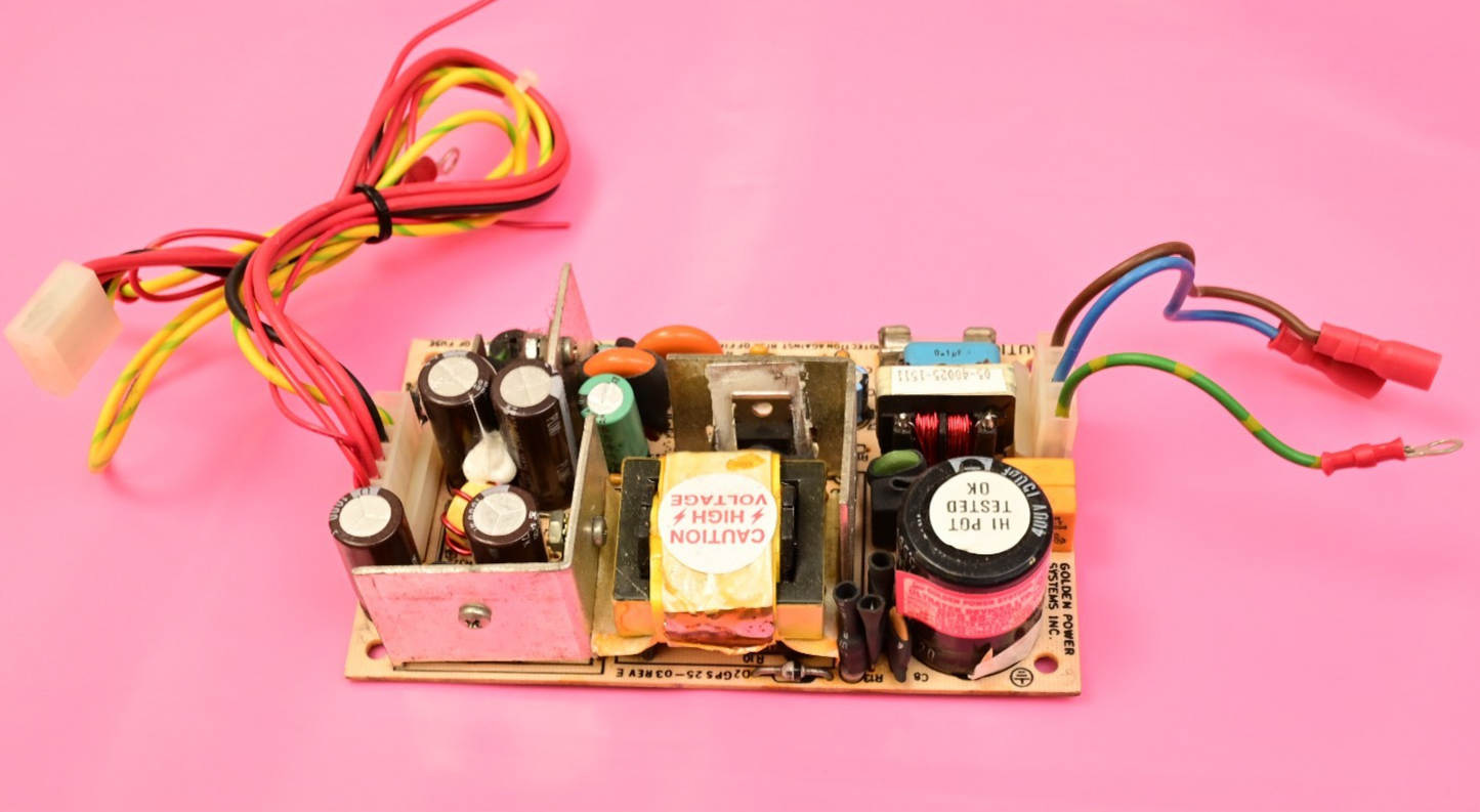 Golden Power Systems Ultratek Devices GPS 65-3000 DC Power Supply 5V@6A 12V@2.5A