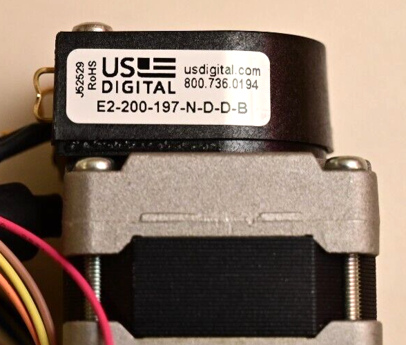 Shinano Kenshi STH-39D1100-07 NEMA 17 Stepper Motor w/Optical Encoder E2-200-197
