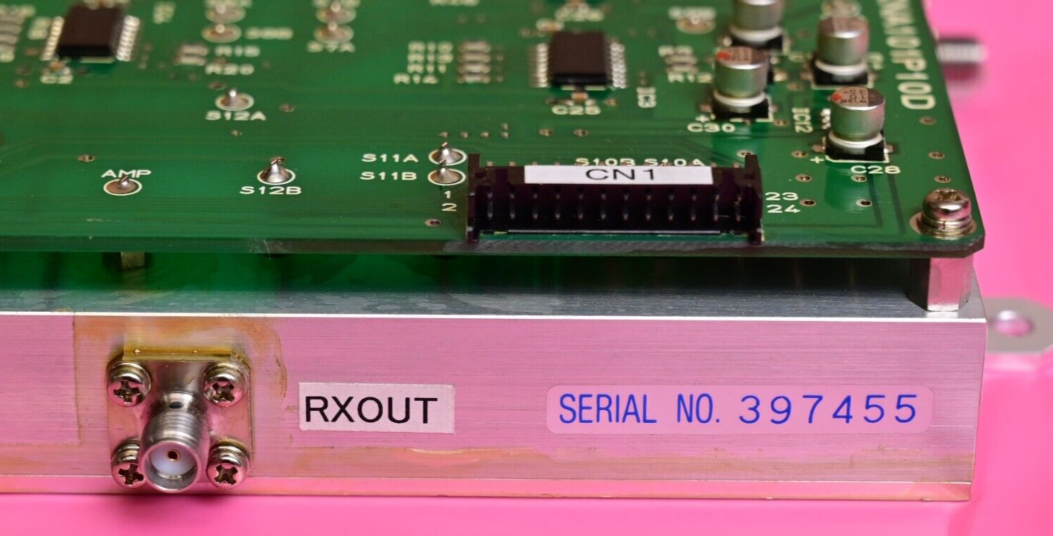 JRC CCB-555 ATT CIRCUIT Attenuation RF Assembly E6393-61005