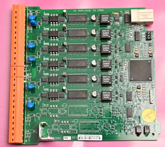 Honeywell V6 Analog Input Card 51453006-002 Rev D/C BP13W39-E1625 Untested