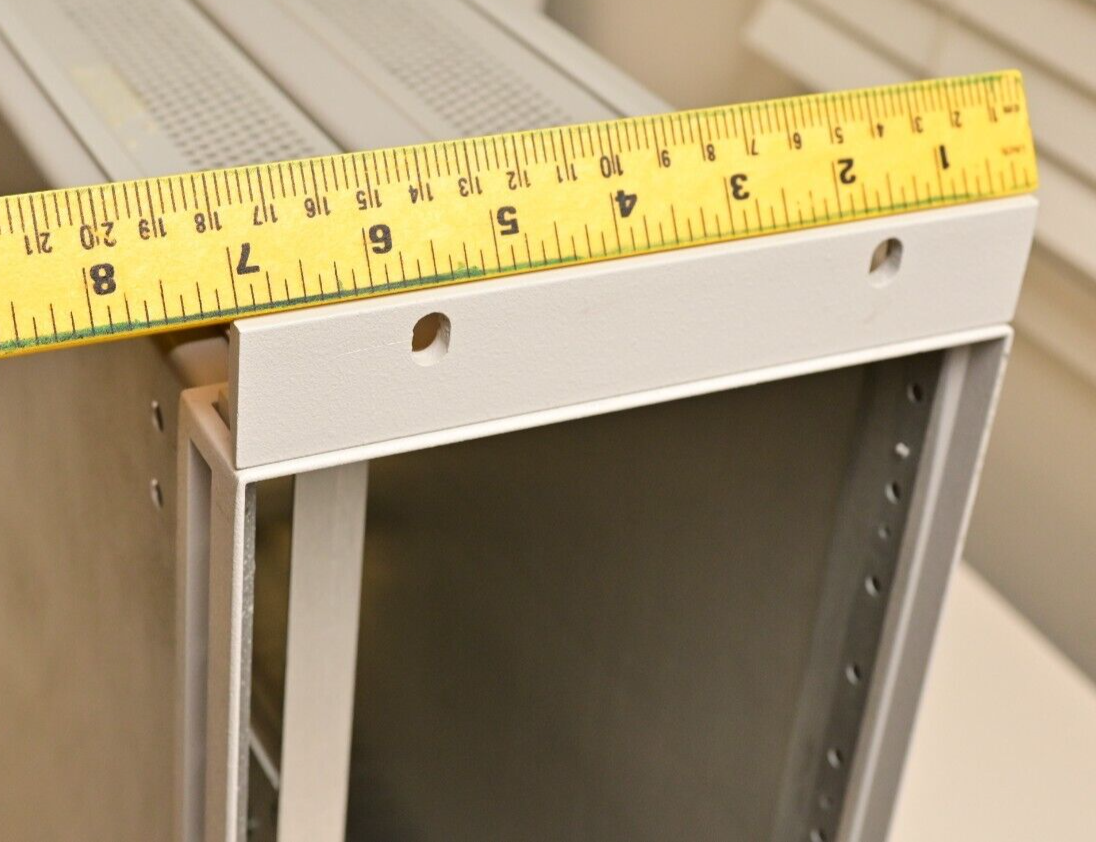 Agilent 4U x 22" Empty Rack Mount Chassis Aluminum Project Enclosure w/ Handles