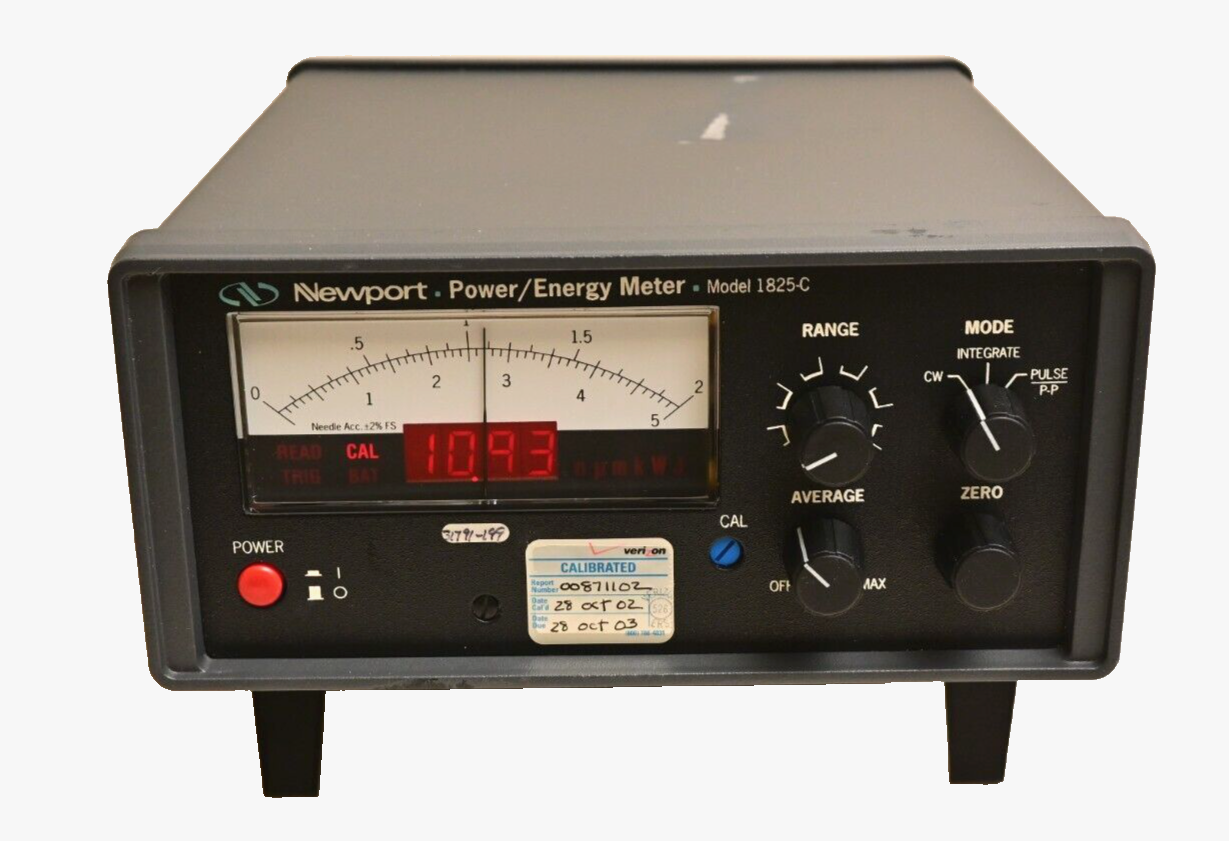 Newport 1825-C Power/Energy Meter Semiconductor/Thermopile/Pyro Laser