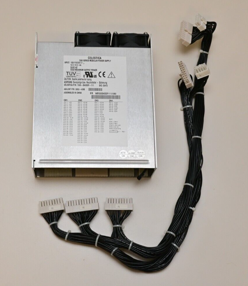 Agilent Celestica 7000 Series Modular Power Supply 3.4V 5V 12V 700W 0950-4388