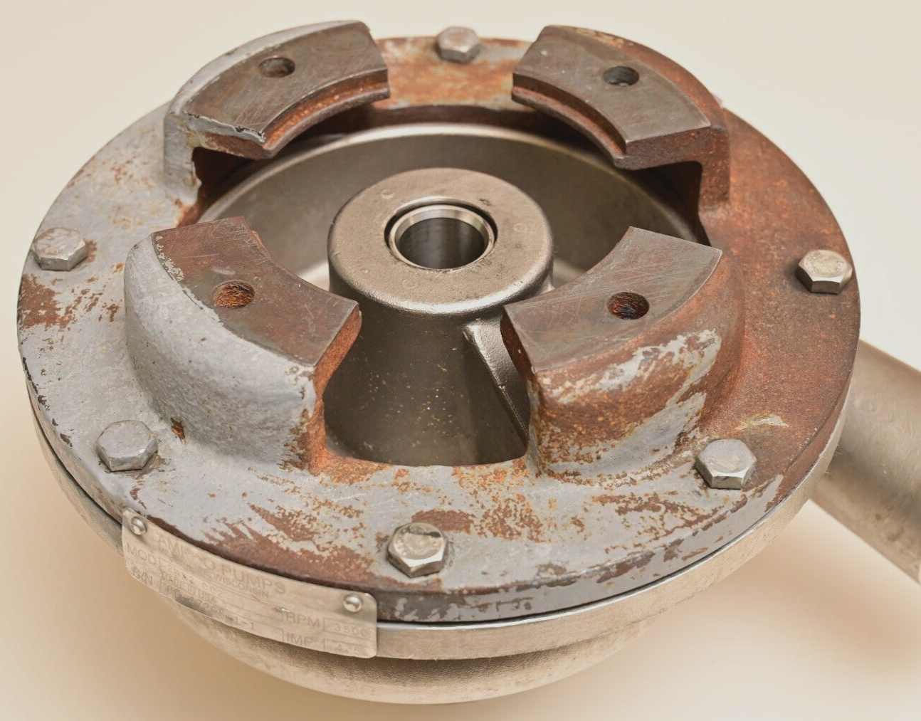 AMPCO 2½X2 DC2 Centrifugal Pump Head 316 Stainless