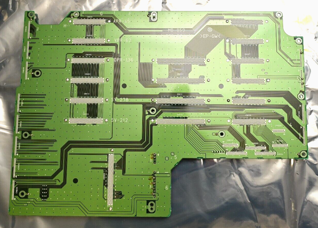 Backplane Motherboard for Sony DSR-2000 Pro DV Deck 675-524-11 MB-859