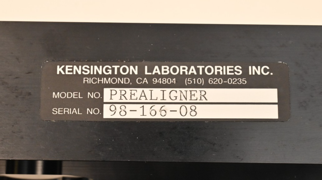Kensington Newport Wafer Prealigner Linear Assembly Maxon DC Motor & Ball Screw