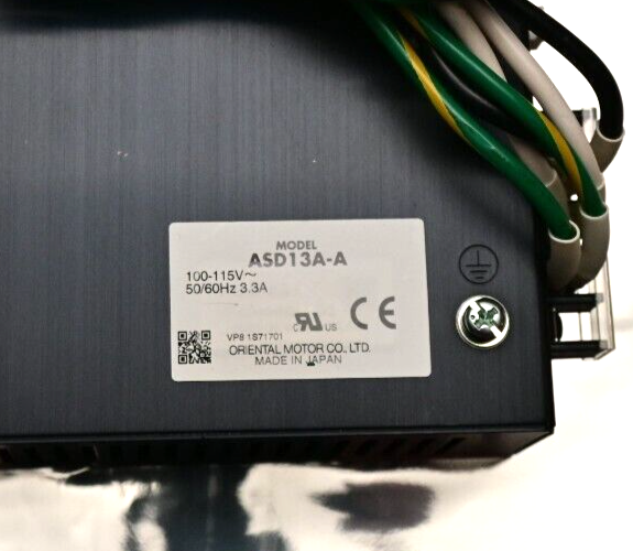 Oriental Motor Vexta ASD13A-A AlphaStep Closed Loop Stepper Driver w/ Cables