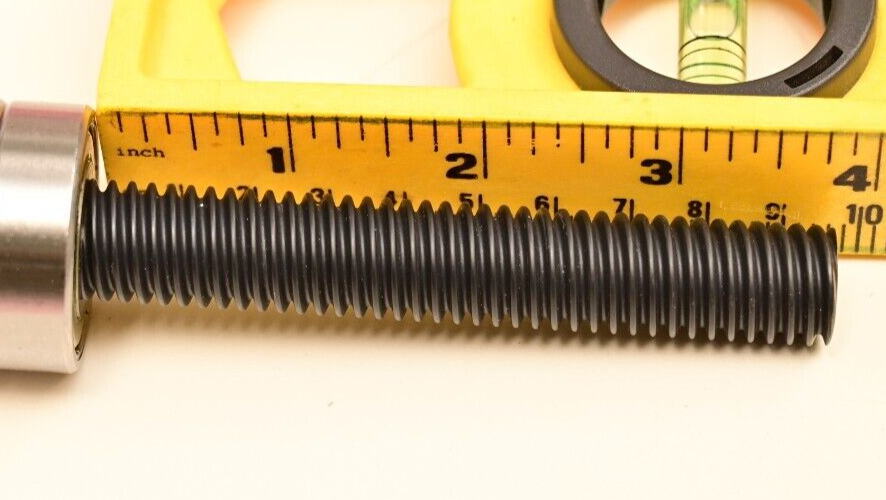 QTY 2 15mm Lead Screw w/ Ball Bearings & Pulleys Cantilever Perkin Elmer Janus