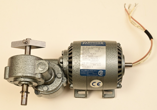 Parvalux REF SD21.SS/607627/5C Gearmotor 10/13 Dual Gearbox 200/250V Motor Mint