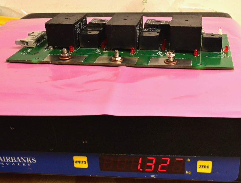 Watthour WECO 2350R PB007600 Relay PC Board BB013701 Potter & Brumfield