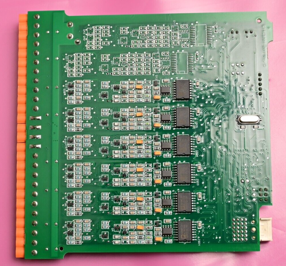 Honeywell V6 Analog Input Card 51453006-002 Rev D/C BP13W39-E1625 Untested
