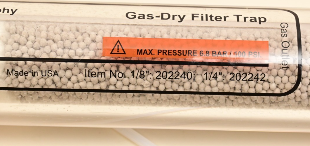 Chromatography Research Supplies Gas Dry Filter Trap 202242 202240 Antek 8060