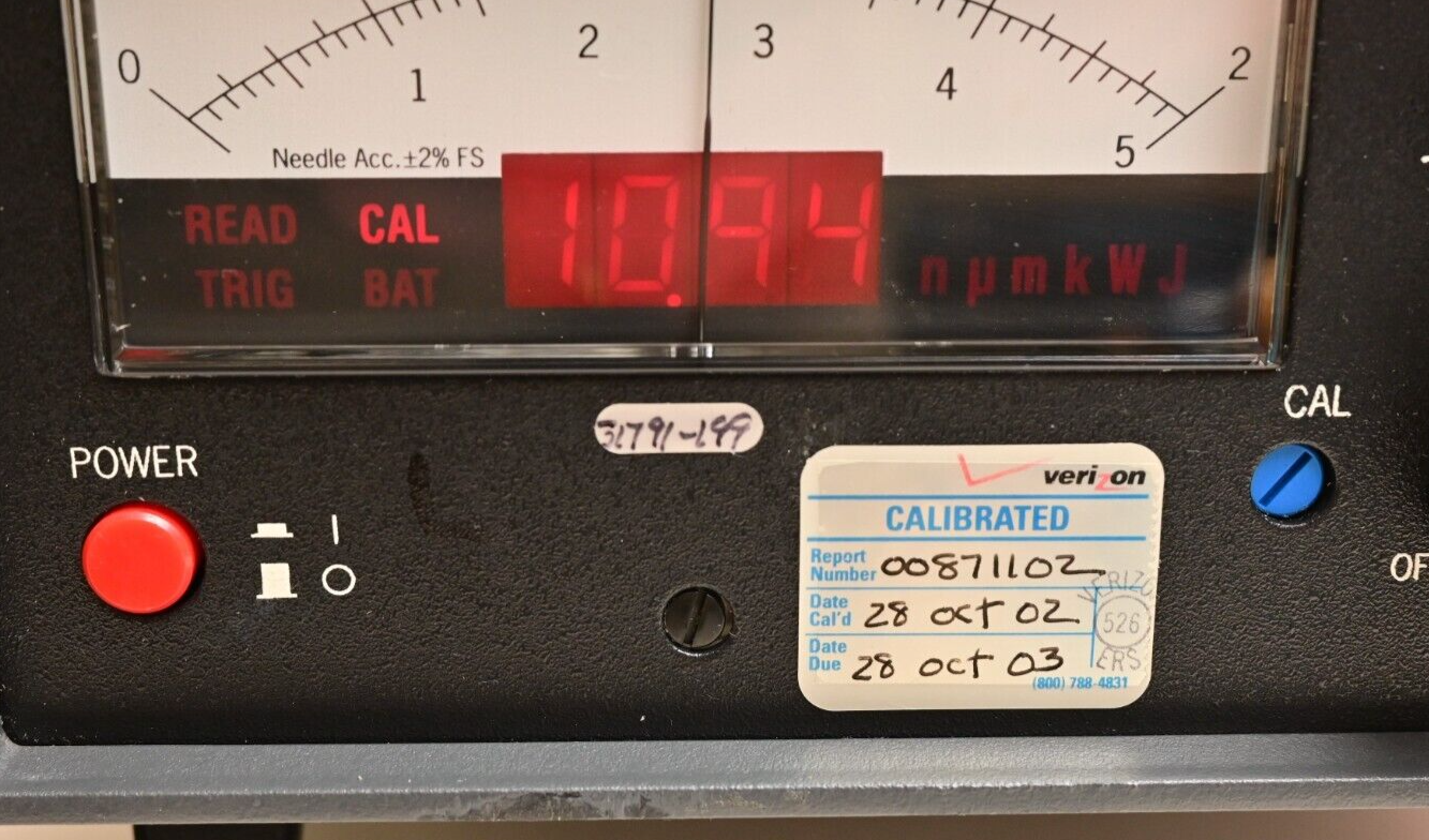 Newport 1825-C Power/Energy Meter Semiconductor/Thermopile/Pyro Laser