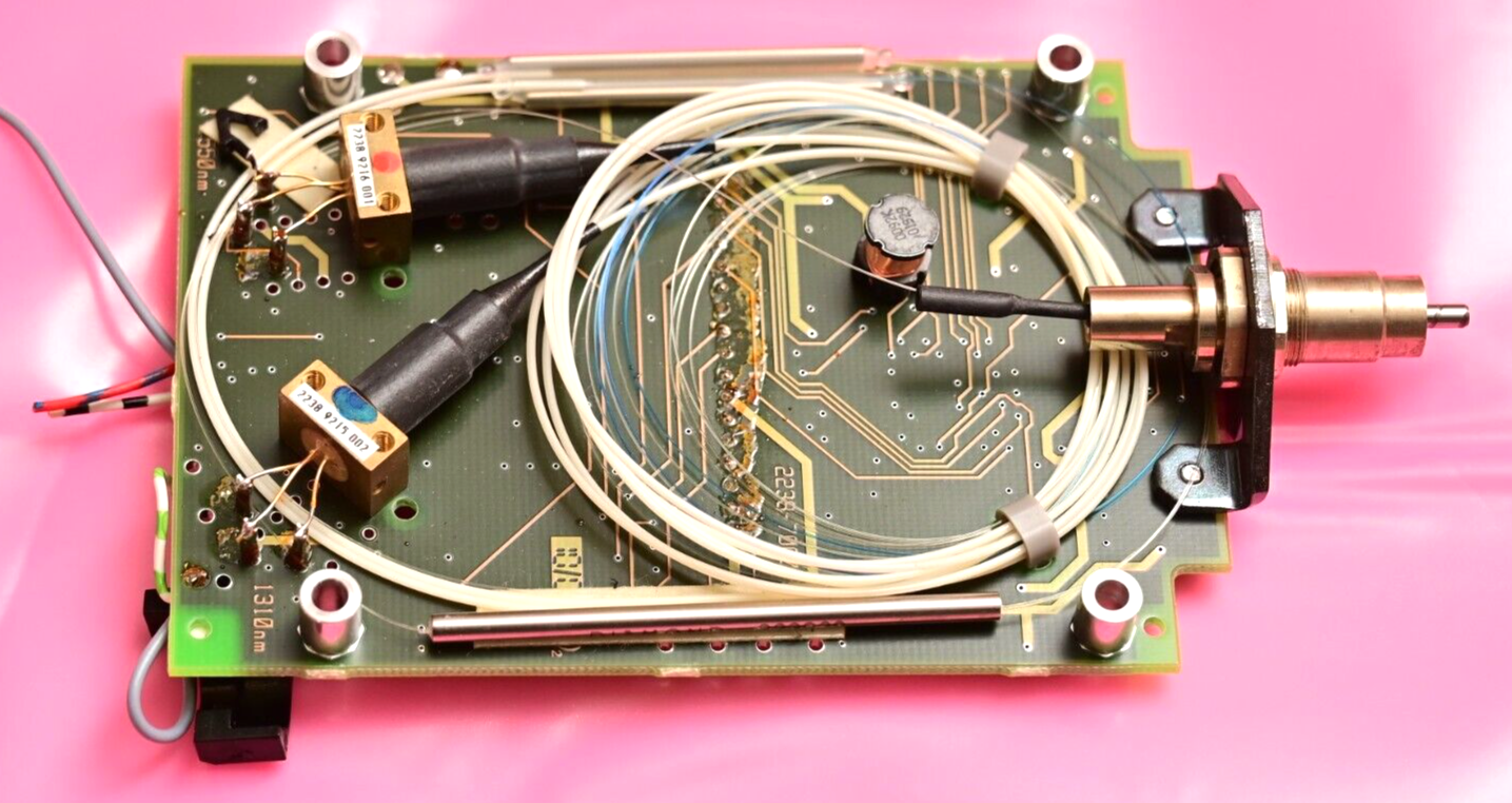 Acterna OLS-15 Main PCB Board w/ 1310nm/1550nm Fiber Optic Laser Diodes CW -7dBm