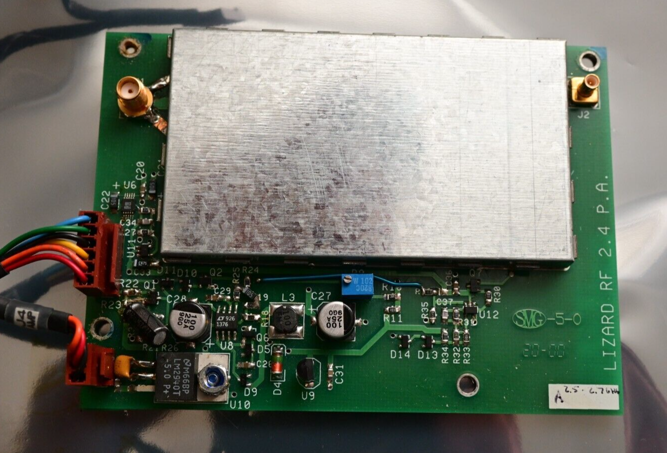 Berkeley Varitronics Systems Lizard 1W Signal Generator Parts 2.5-2.7GHz CW Gen