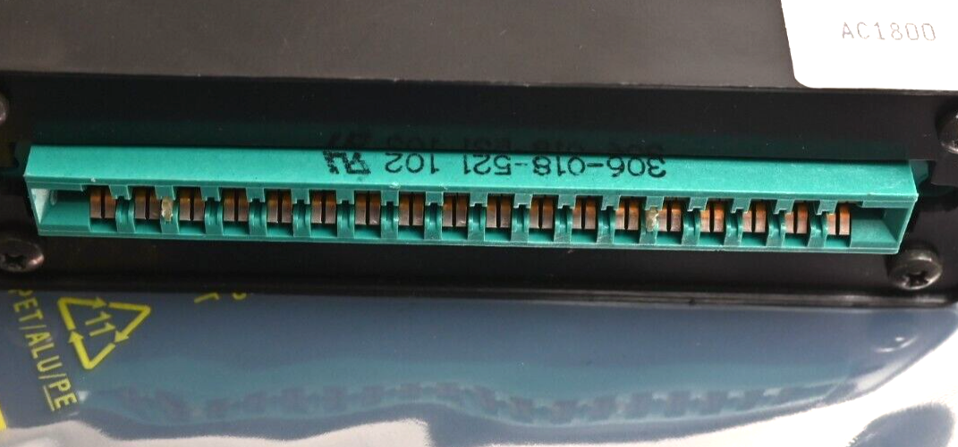 Analog Devices Card Edge Connector w/ Cabling AC1800 18-Conductor