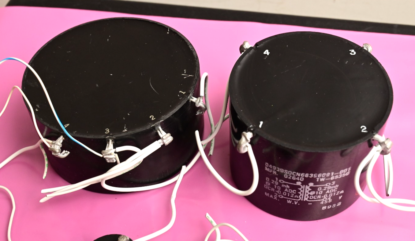 Lot of 6 Potted/Encapsulated Transformers TOROTEL Toroidal Military Elec. 1980s