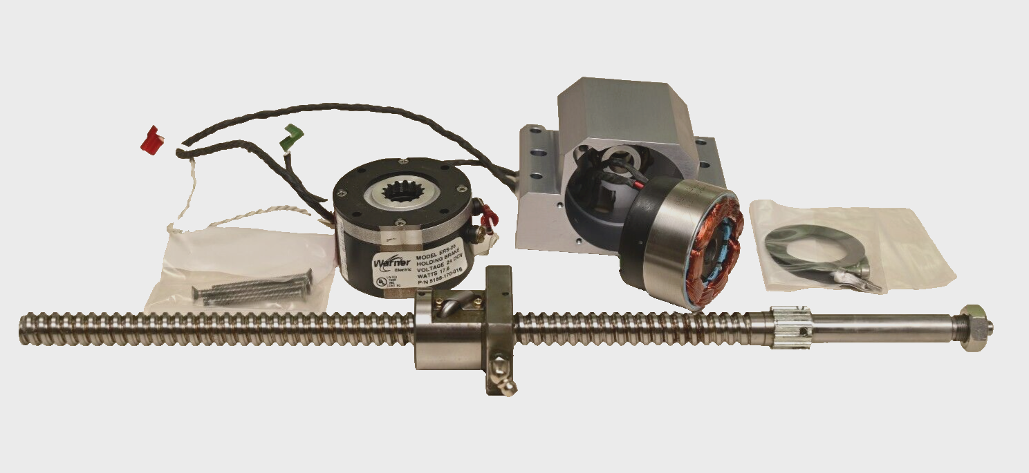 Agilent Velocity11 VPrep Z-Axis Parts Ball Screw Holding Brake DC Motor