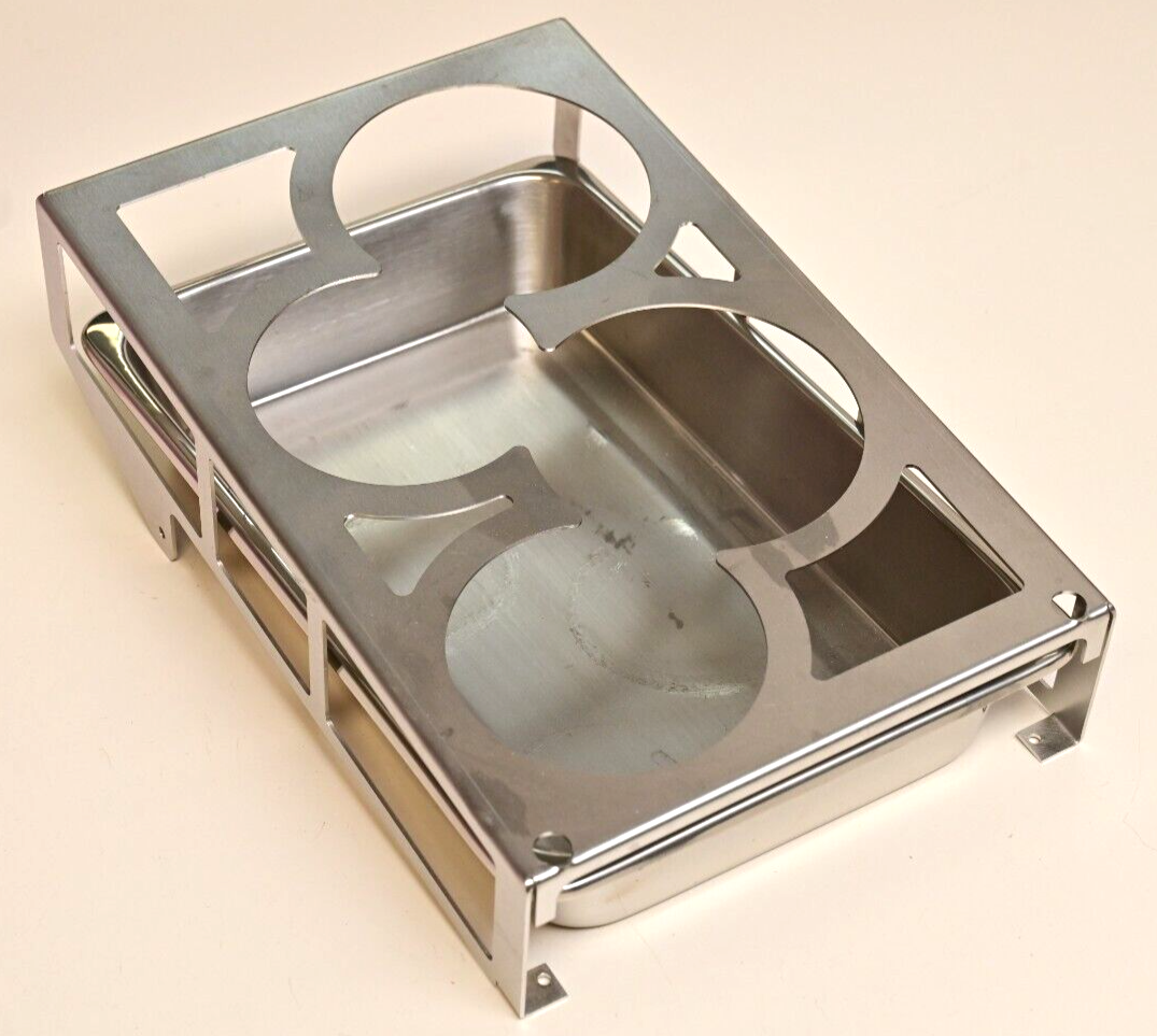 Eksigent MicroLC CTC Analytics Stainless Steel Reagent 4x Bottle Holder w/ Tray
