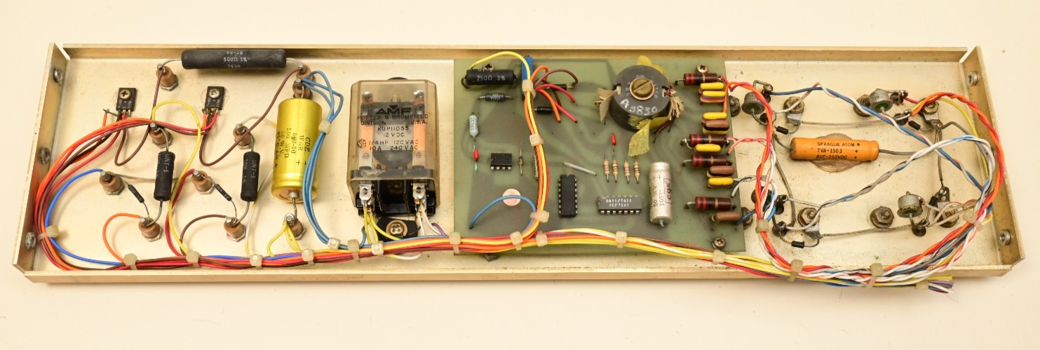 CEA Berkleonics Inverter Internal Parts Vintage Transistors Capacitors Sprague