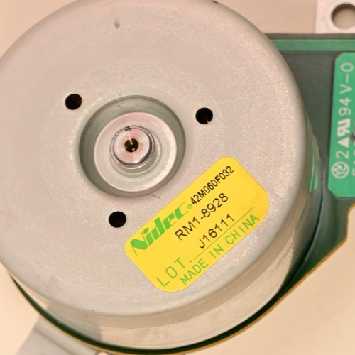 HP LaserJet Enterprise M604 Fuser Motor Assembly RM1-8928 Nidec