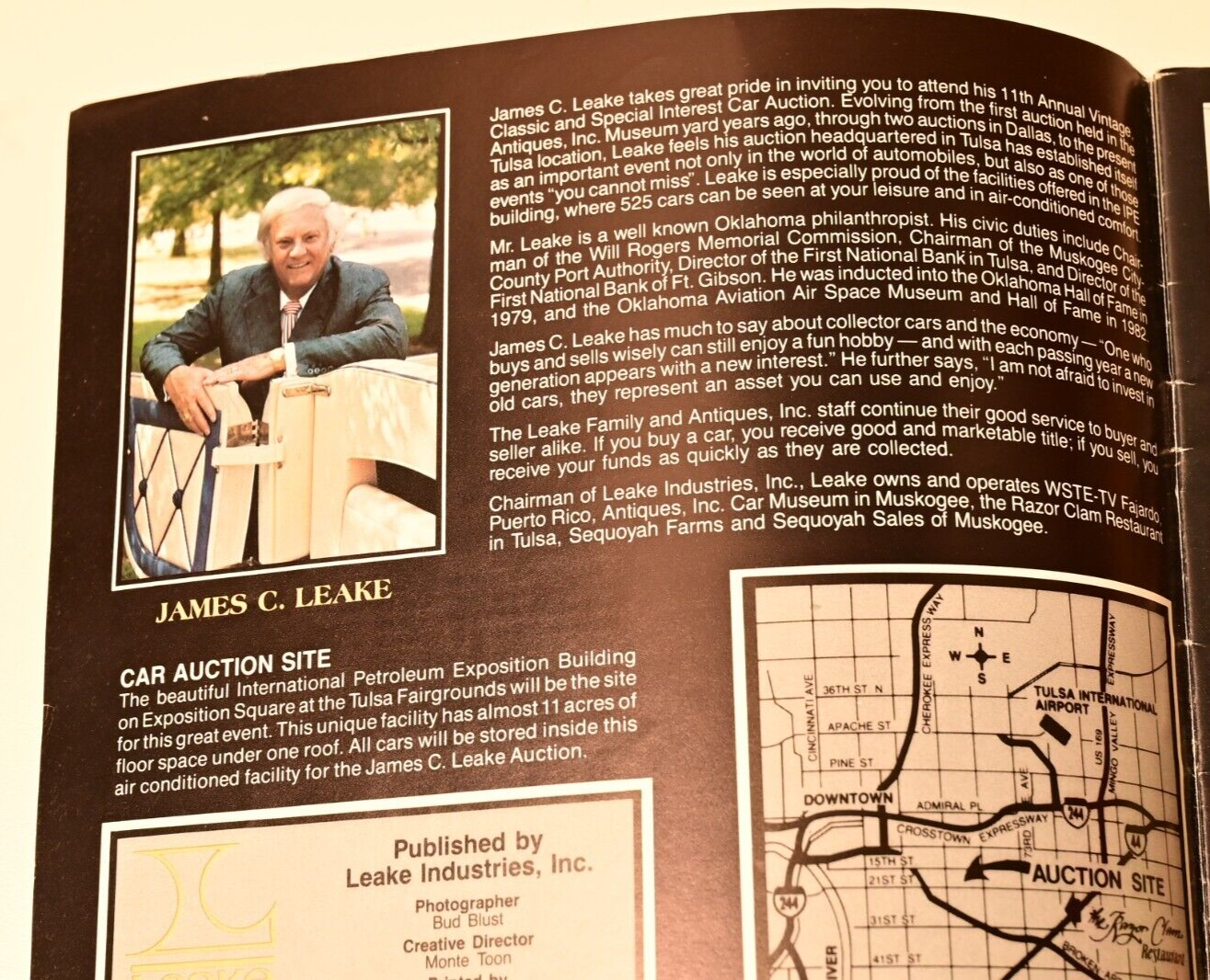 James C. Leake Antique & Classic Car Auction Catalog 1983 Pantera 300SL XP819