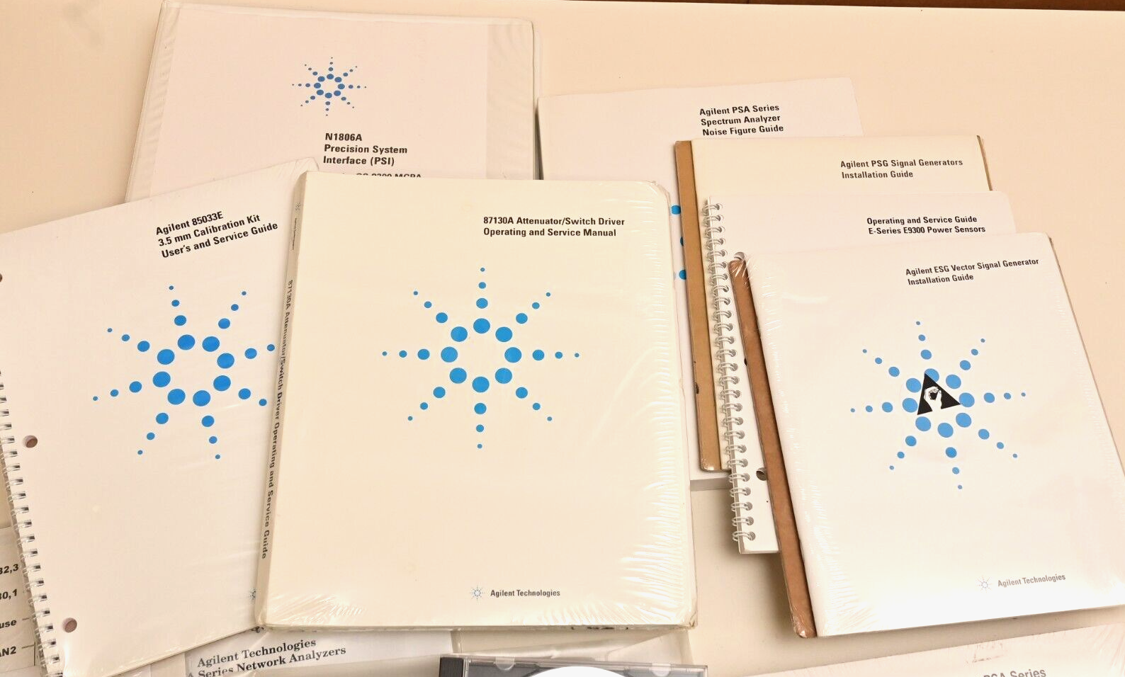 Agilent GS-9200 MCPA Test Set User Manuals CDs Disks PSI/PSG/PSA/ESG ~15lbs