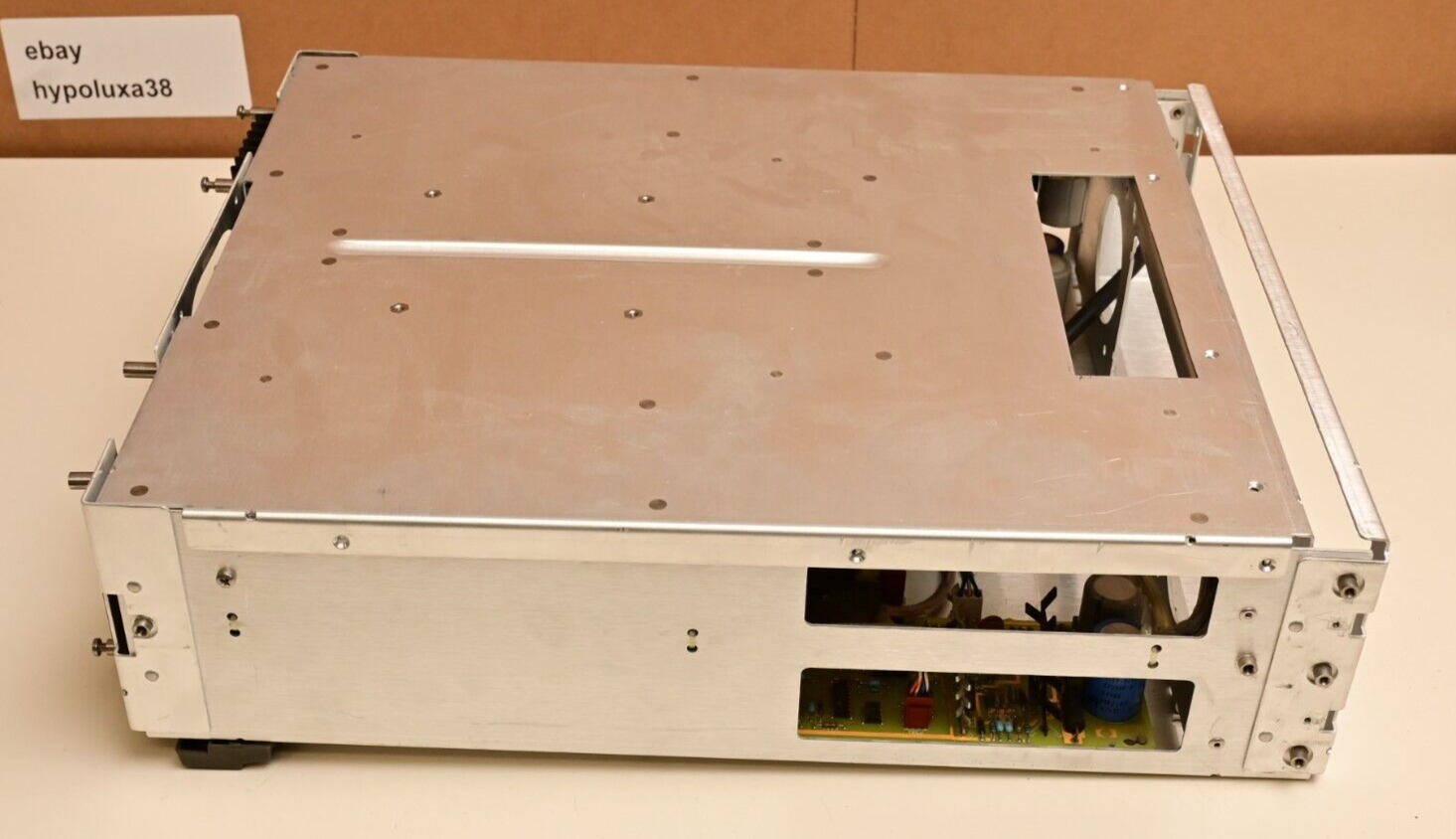 HP 6624A Rack Mount DC Power Supply Main Chassis & 3 P/S Cards for Parts